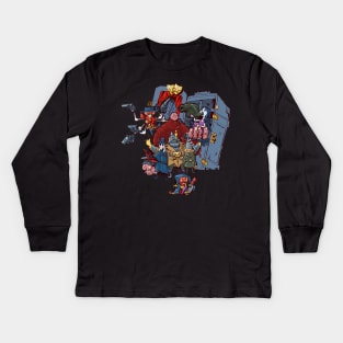 Puppet master redux Kids Long Sleeve T-Shirt